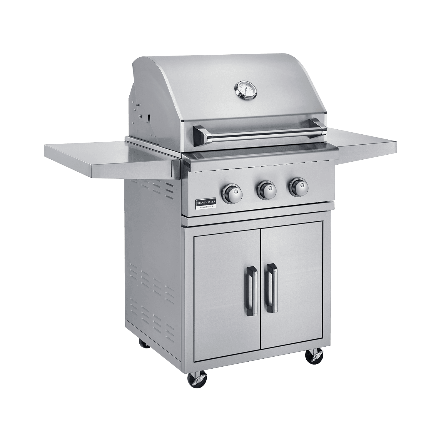 Broilmaster B Series Basic Edition 25-in. 3-Burner Grill on Cart Stainless Steel Gas Grill BSB253NL