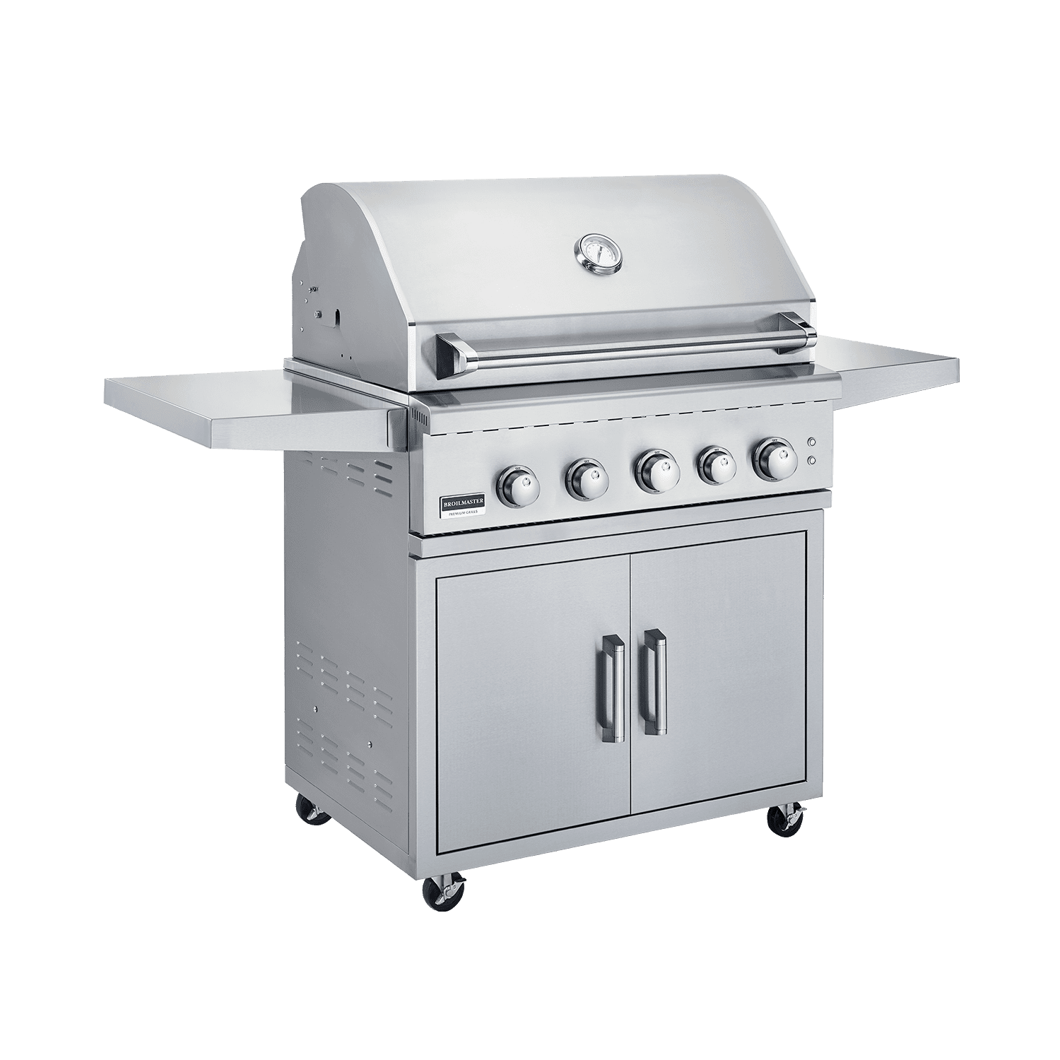 Broilmaster B Series Marine Grade 32-in. 4-Burner Grill on Cart Stainless Steel Gas Grill BSB324MG