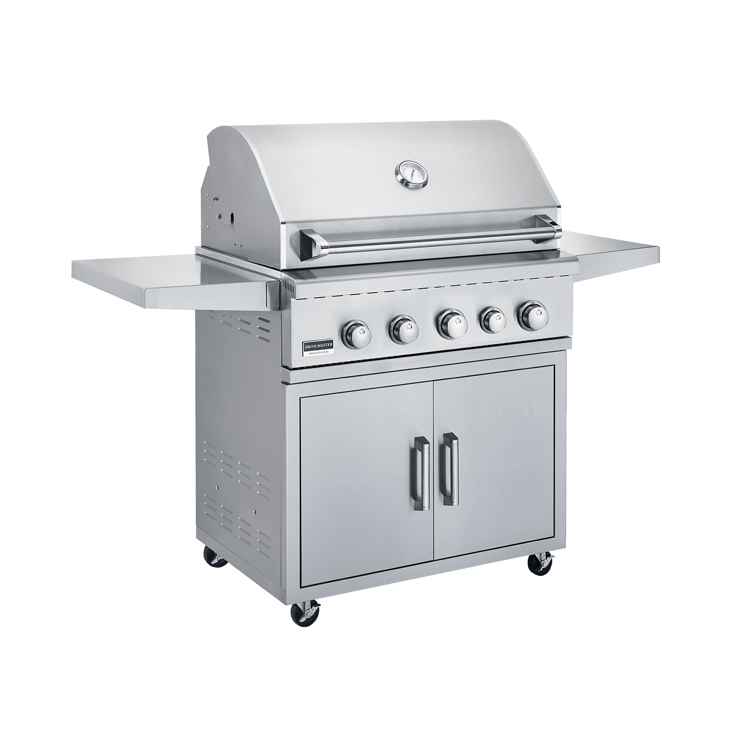 Broilmaster B Series Basic Edition 32-in. 4-Burner Grill on Cart Stainless Steel Gas Grill BSB324NL