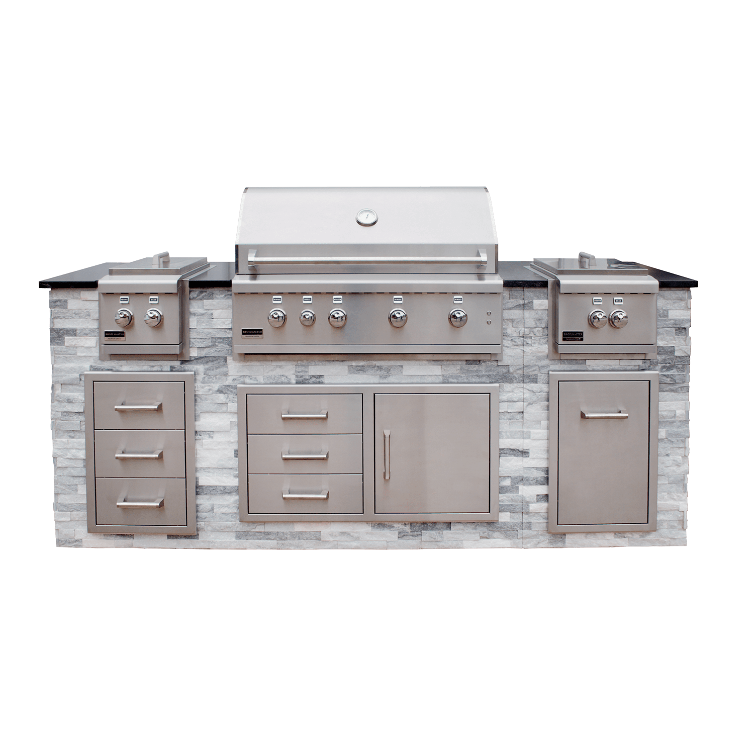 Broilmaster G Series Elite Edition 42-in. 4-Burner Built-In Stainless Steel Gas Grill BSG424N
