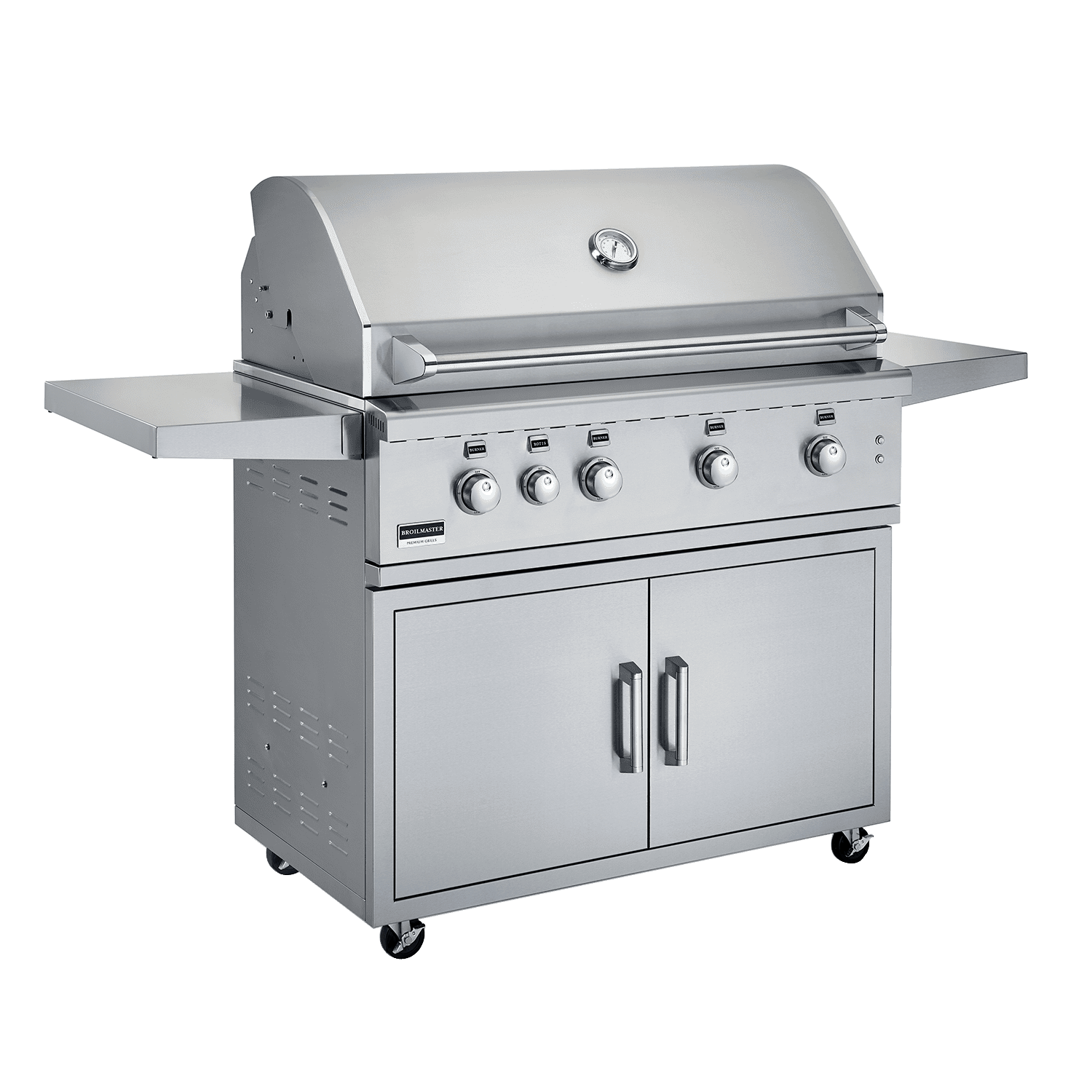 Broilmaster G Series On Cart Elite Edition 42-in. 4-Burner Stainless Steel Gas Grill BSG424N + BSACT42