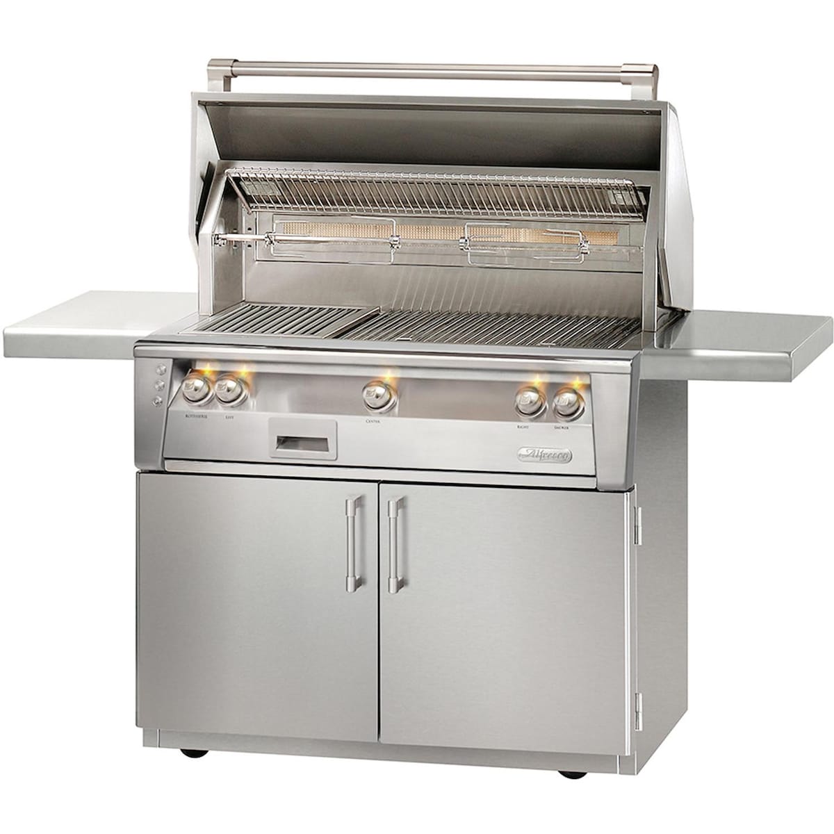 Alfresco 42" Sear Zone Grill on Cart Natural Gas ALXE-42SZC-NG