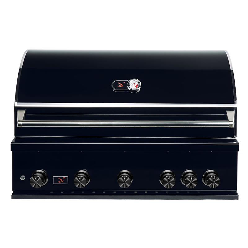 Whistler 42" Black Stainless Steel Built-In 5 Burner Gas Grill (CBB500-B-LP/NG)