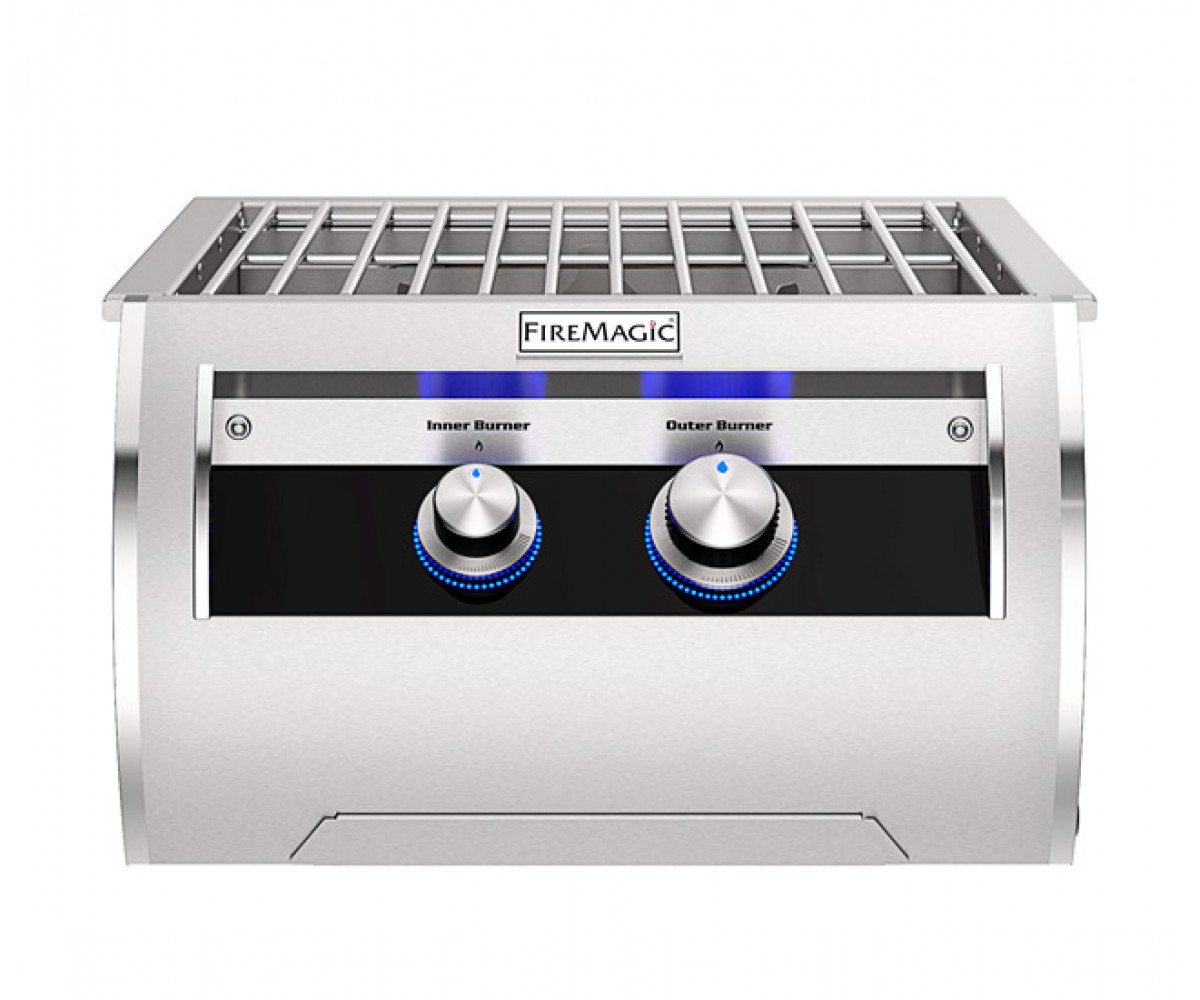 Fire Magic Echelon Diamond Power Burner Liquid Propane stainless steel Grid 19-6B1P-0
