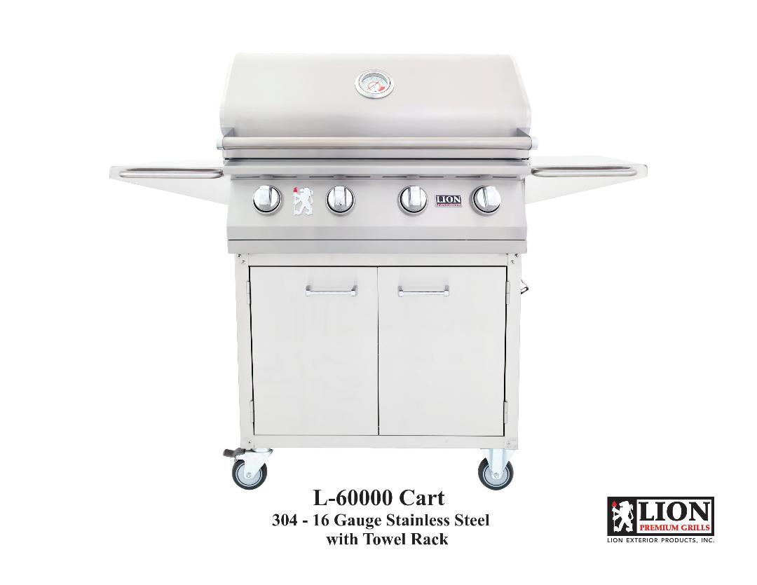 Lion L60000 32" Grill on Cart — Natural Gas