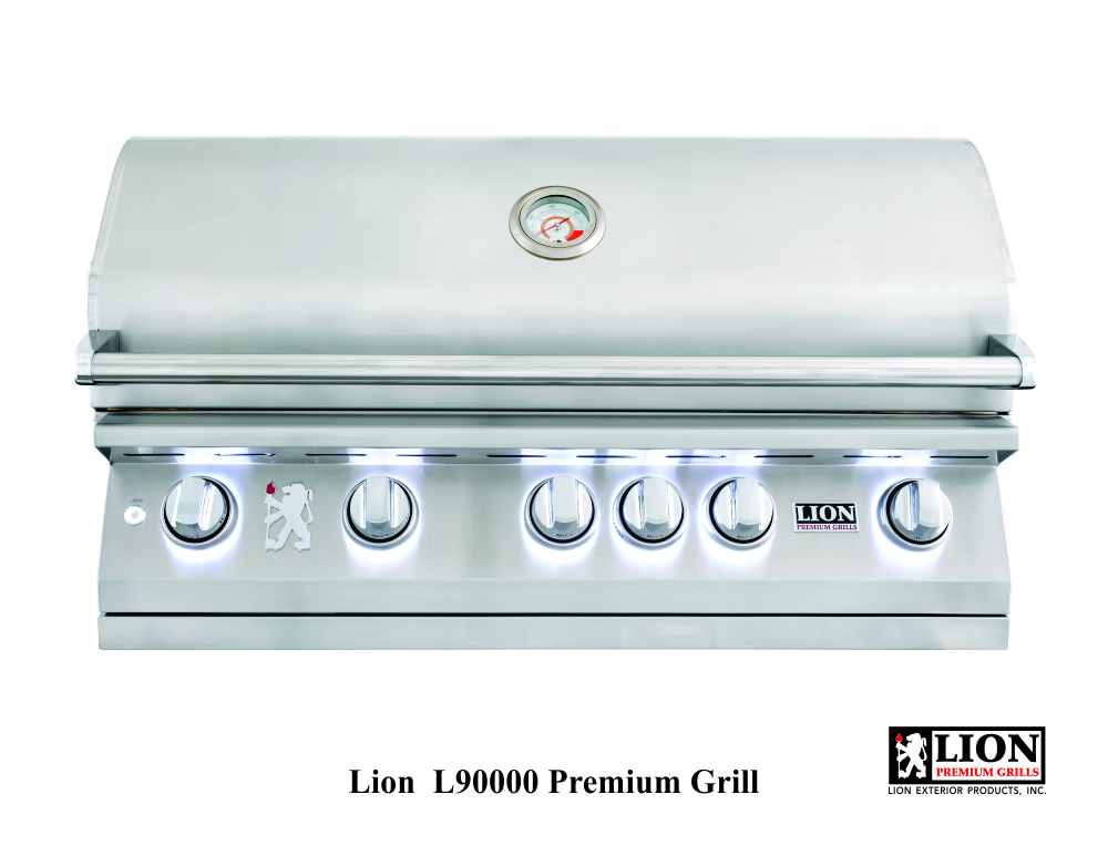 Lion L90000 40" Built-In Gas Grill — Natural Gas (L90000-NG)