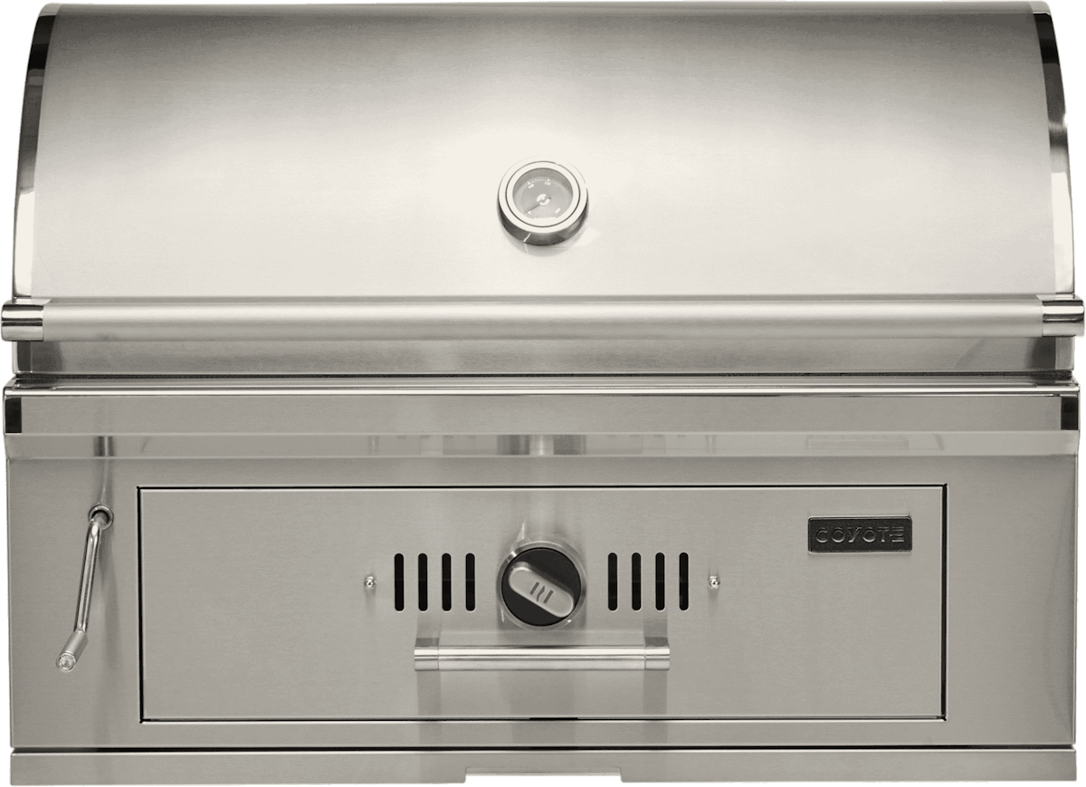 Coyote 36" Charcoal Grill on Cart C3CH36-FS