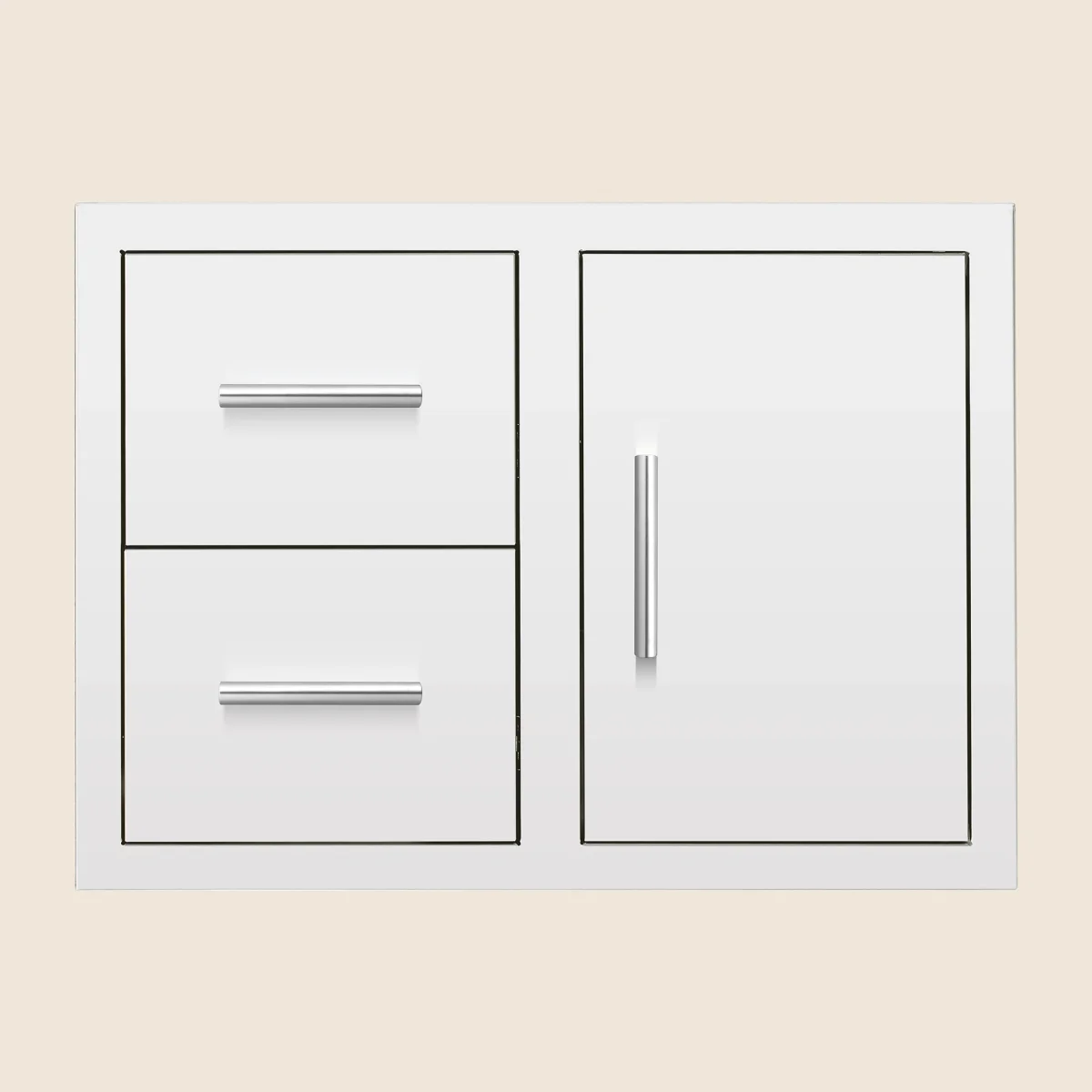 Summerset 30" 2-Drawer & Access Door Combo — Hidden Hinge DC2-30