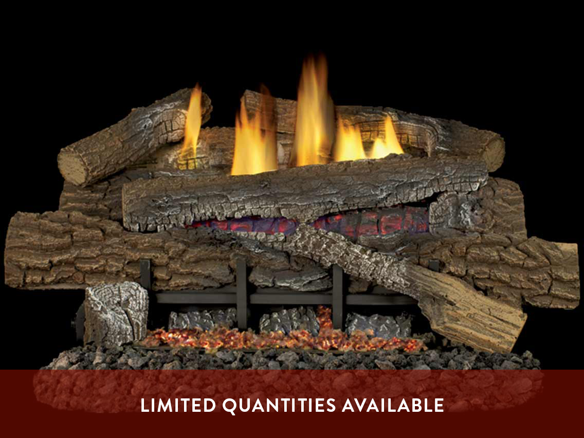 Superior Boulder Mountain Vent-Free Gas Log Set — Glo-Ramp
