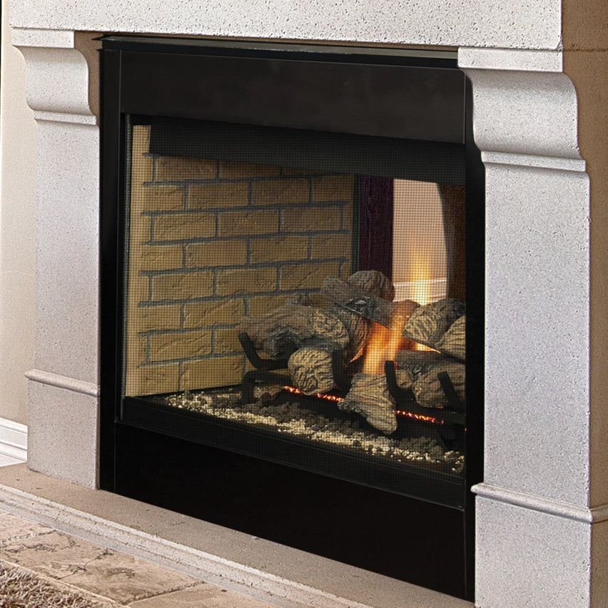 Superior BRT40ST 40" See-Through B-Vent Gas Fireplace | BRT40ST