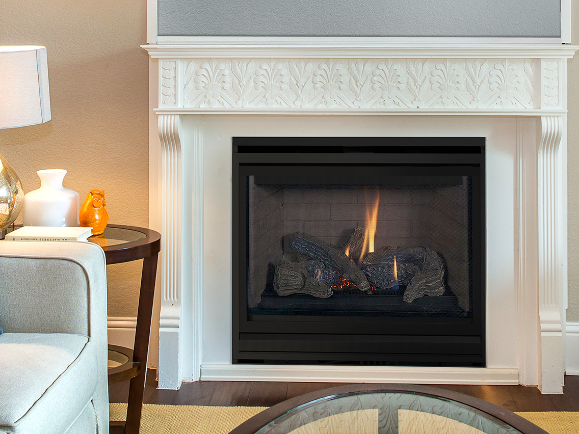 Superior DRT2000 35" Traditional Direct-Vent Gas Fireplace | DRT2035