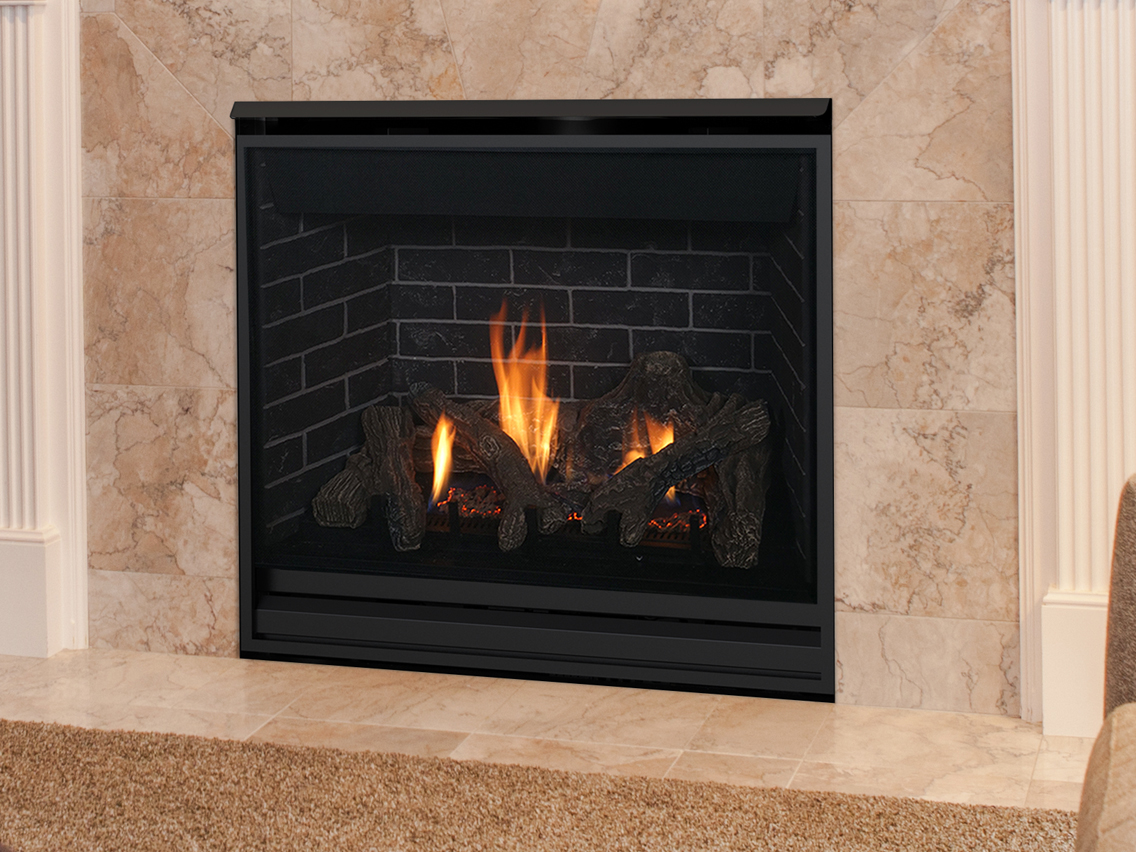 Superior DRT3000 40" Traditional Direct-Vent Gas Fireplace | DRT3040