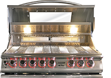 Cal Flame Top Gun 5-Burner Convection Built-In Gas Grill